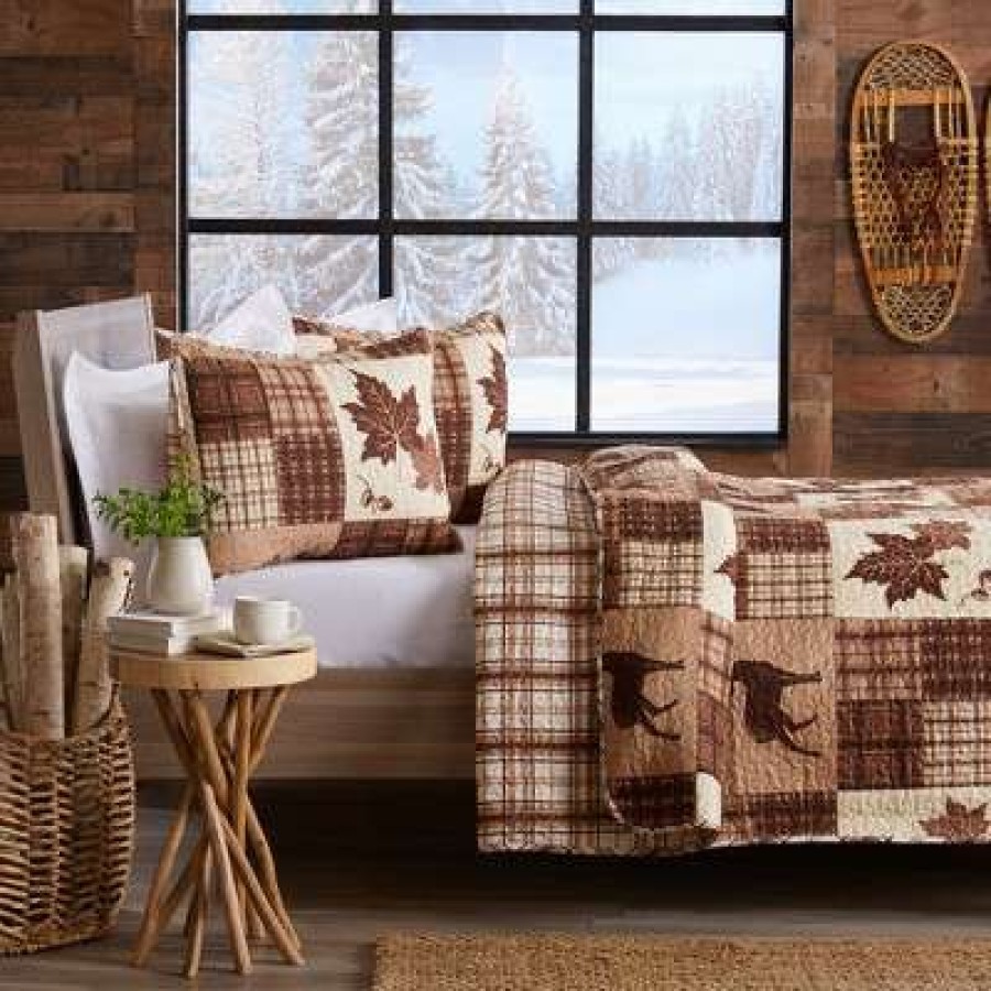 Quilt Bedding Sets * | Best Pirce Great Bay Home Redwood Lodge Reversible Quilt Set