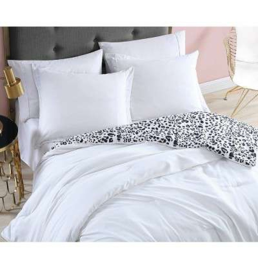 Duvet Cover Bedding Sets * | Promo Water Leopard Duvet Cover Set Betseyville Natural Beige