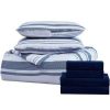 Comforter Bedding Sets * | Hot Sale The Nesting Company Cedar 7 Piece Bed In A Bag Comforter Ultra Comfortable And Modern Set With 1 Reversible Comforter, 2 Shams, 1 Flat Sheet, 1 Fitted Sheet, 2 Pillow Cases