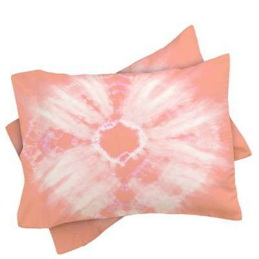 Comforter Bedding Sets * | Best Deal Amy Sia Tie Dye Comforter Set Deny Designs Pink