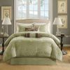 Comforter Bedding Sets * | Brand New Madison Park Key West 7 Piece Jacquard Comforter Set