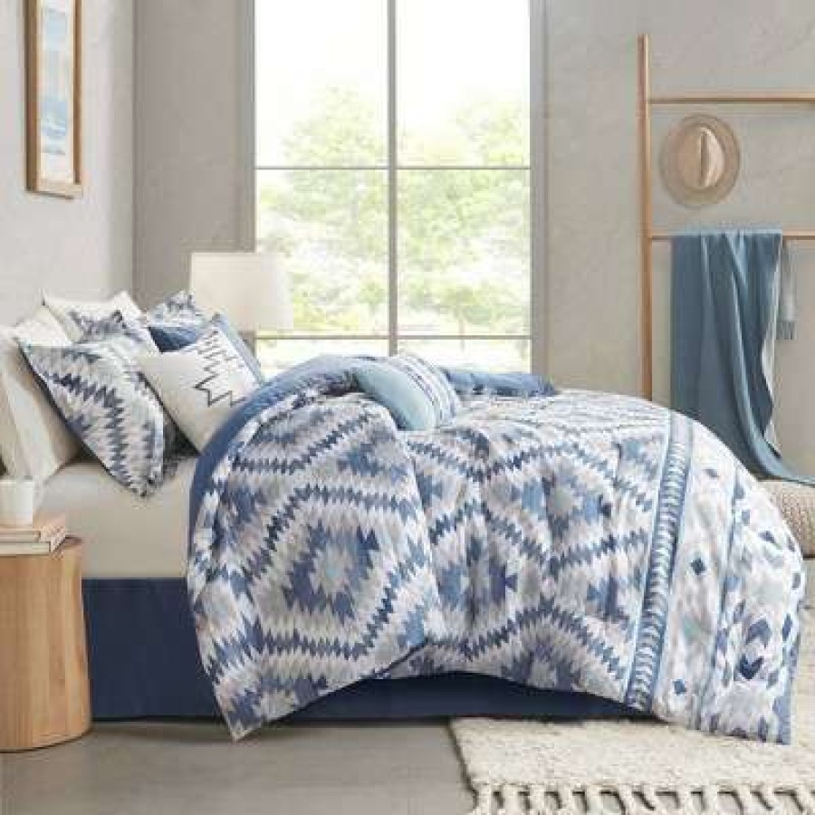 Comforter Bedding Sets * | Flash Sale Madison Park Rene Cotton Comforter Set