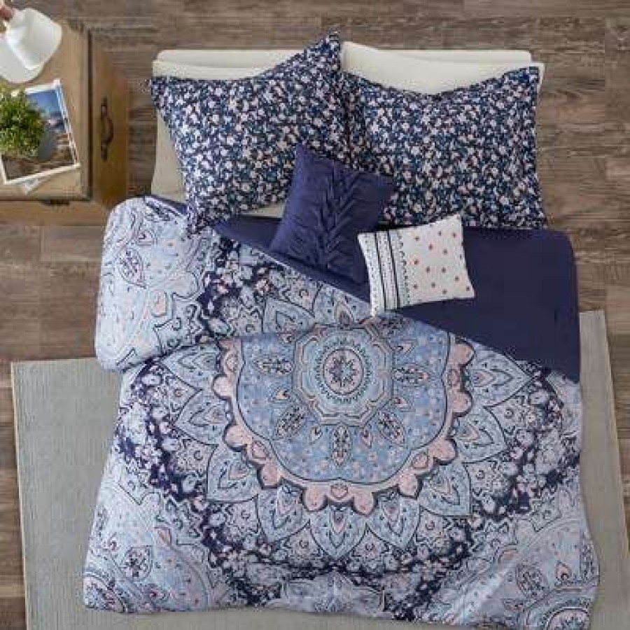 Bedding Collections * | Hot Sale Intelligent Design Willow Bedding And Tapestry Collection