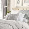 Comforter Bedding Sets * | Cheap 3Pc Ombre Honeycomb Comforter Set Gray Microsculpt