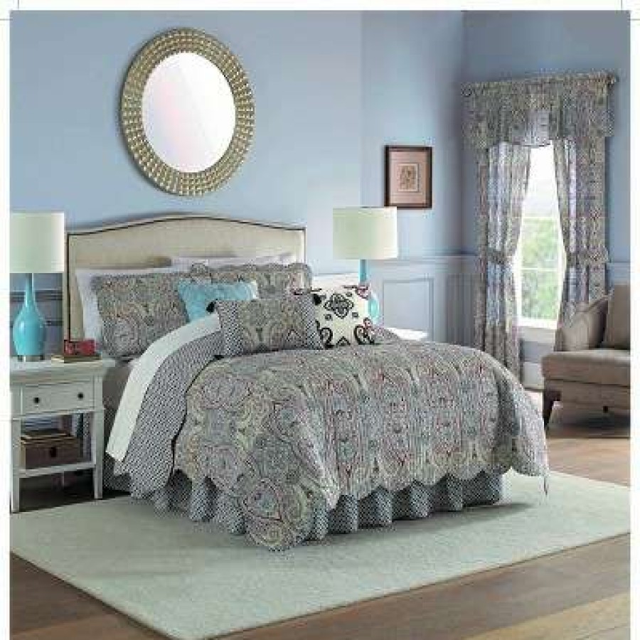 Bedding Collections * | Outlet Paisley Pizzazz Bedding Collection Waverly