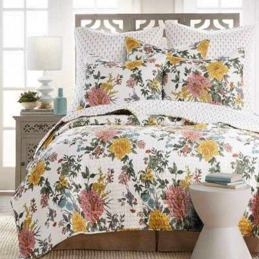 Quilt Bedding Sets * | Hot Sale Briar Quilt And Pillow Sham Set Levtex Home