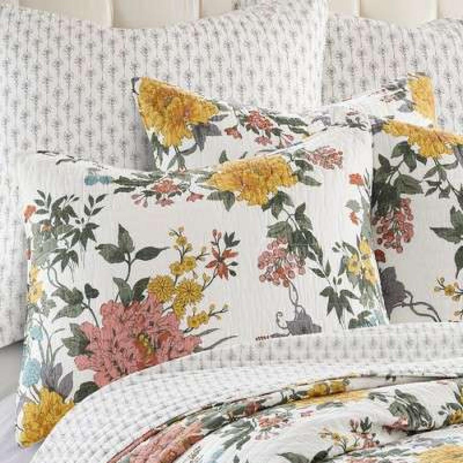 Quilt Bedding Sets * | Hot Sale Briar Quilt And Pillow Sham Set Levtex Home