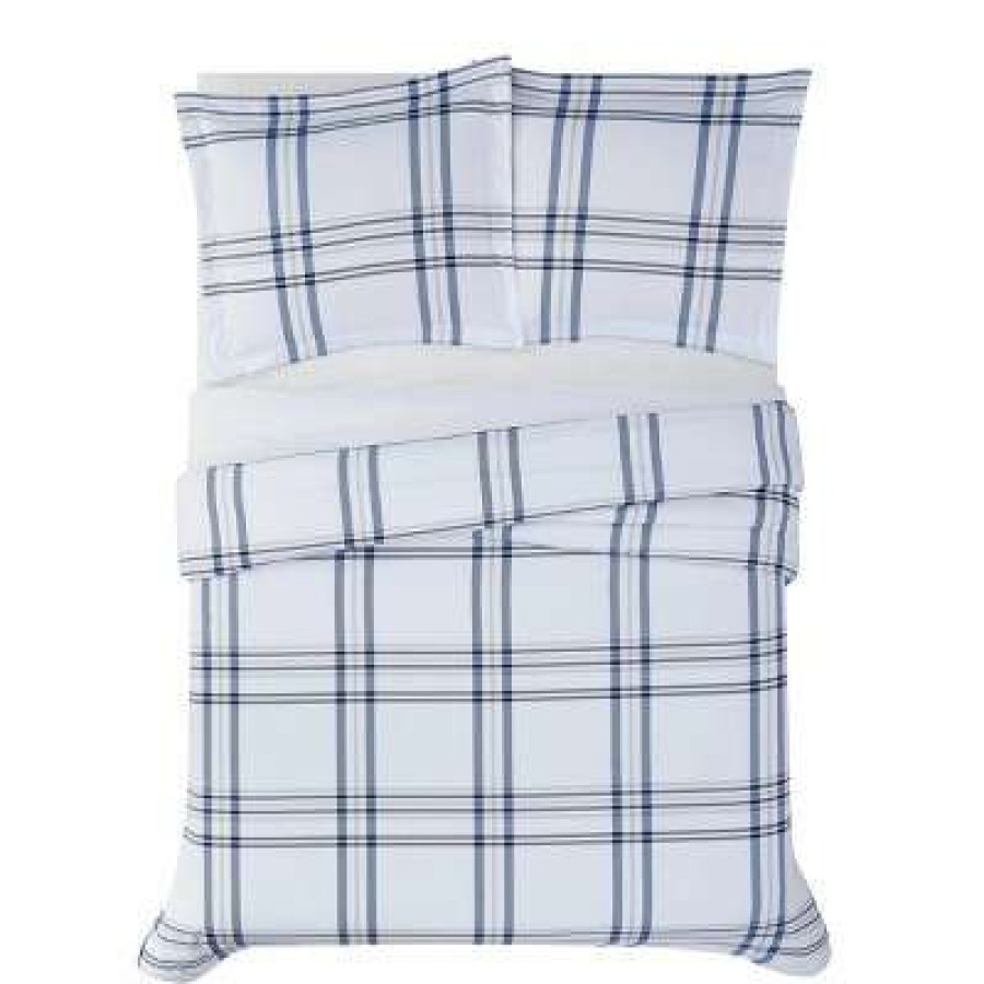 Comforter Bedding Sets * | Hot Sale London Fog Kent Plaid Comforter Set Multicolored