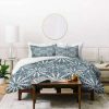 Duvet Cover Bedding Sets * | Best Pirce Deny Designs Heather Dutton Flora Midnight Duvet Set