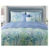 Quilt Bedding Sets * | Cheapest Blue Reversible Harmony Quilt Set (Queen) Vcny