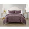 Comforter Bedding Sets * | Discount Sadie Crinkle Velvet Comforter Set Elegant Estates