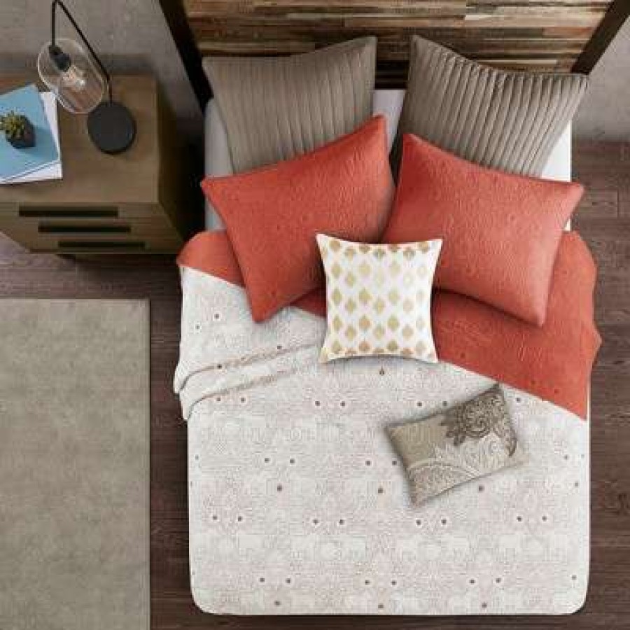 Quilt Bedding Sets * | Discount Ink+Ivy 3Pc Kandula Coverlet Mini Set