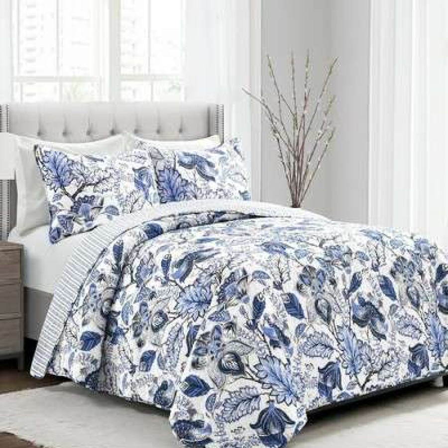 Bedding Collections * | Best Sale Lush Decor Cynthia Jacobean Bedding Collection Lush Decor