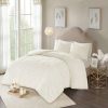 Duvet Cover Bedding Sets * | Outlet Madison Park Cecily Tufted Cotton Chenille Medallion Duvet Cover Set