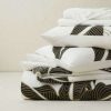 Comforter Bedding Sets * | Wholesale Opalhouse Designed With Jungalow Mariposa Bed In A Bag Comforter & Sheets Set Botanical Leaf Print Opalhouse Designed With Jungalow Cream/Black