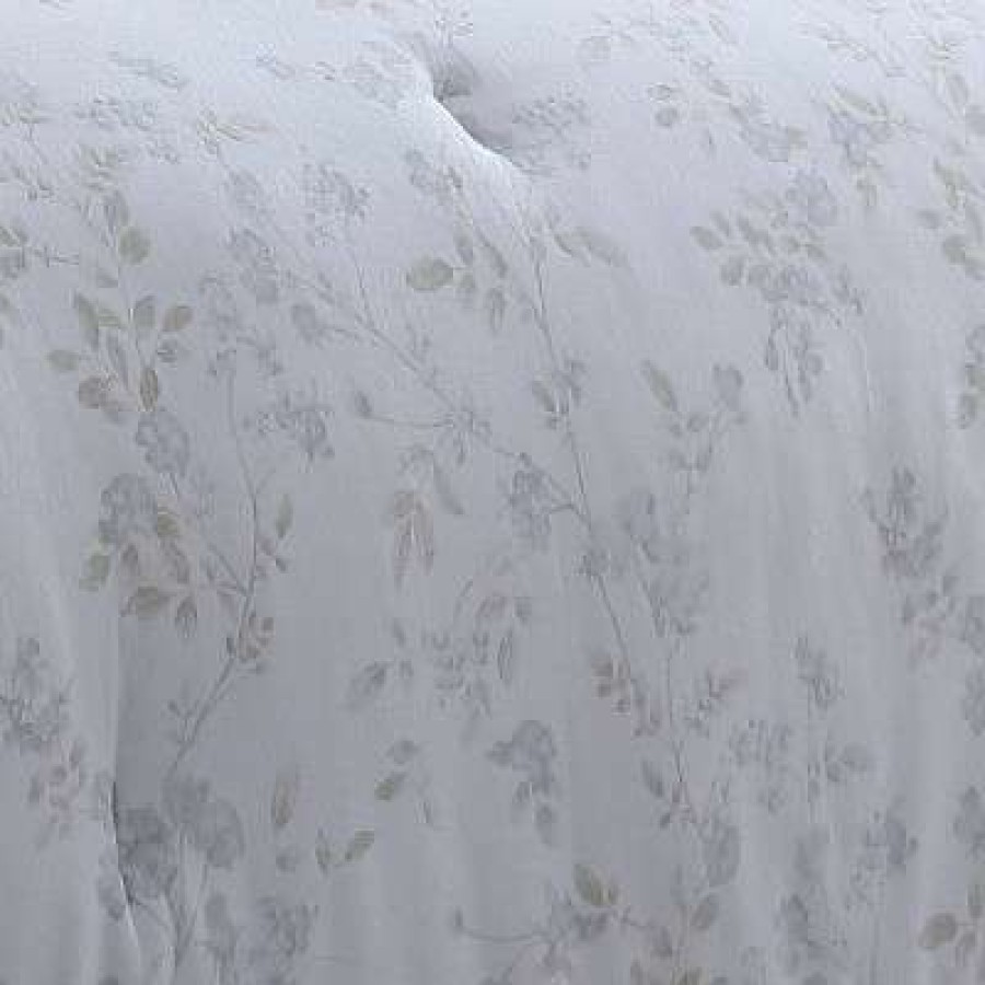 Comforter Bedding Sets * | Top 10 Fawna Brown Flannel Comforter Set Brown Laura Ashley Neutral