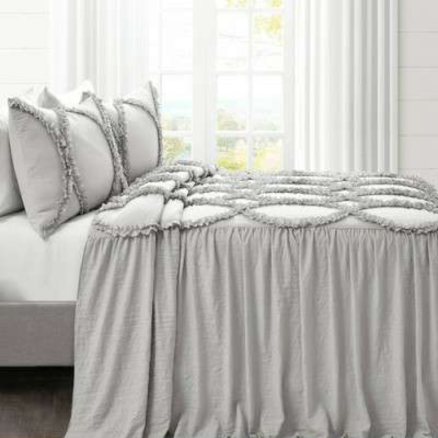 Bedspread Bedding Sets * | Cheapest Lush Decor Lush Decor Riviera Bedspread & Sham Set