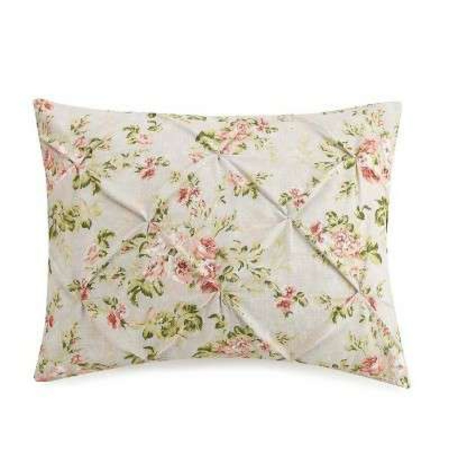 Comforter Bedding Sets * | Outlet Mils Comforter Set Jessica Simpson Gray/Pink/Green Floral