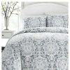 Comforter Bedding Sets * | Cheapest Pastel Blue Caldecott Comforter Set Stone Cottage