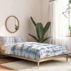 Comforter Bedding Sets * | Best Deal Deny Designs Jacqueline Maldonado Lateral Comforter Set Blue