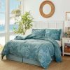 Comforter Bedding Sets * | Coupon Abalone Queen Comforter Set Tommy Bahama Blue