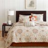 Quilt Bedding Sets * | Hot Sale Madison Park Neda Quilted Coverlet Set 6Pc Ivory