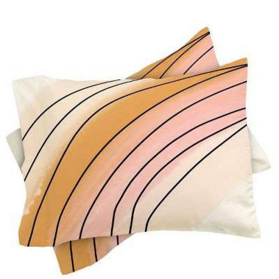 Comforter Bedding Sets * | Coupon Aleeya Jones Watercolor Rainbow Comforter Set Deny Designs