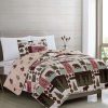 Quilt Bedding Sets * | Cheapest Great Bay Home Rustic Lodge Printed Reversible Quilt Set