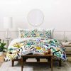 Duvet Cover Bedding Sets * | Outlet Marta Barragan Camarasa Brushstrokes Art Duvet Set Deny Designs Multicolored