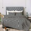 Comforter Bedding Sets * | Best Reviews Of Three Of The Possessed Dazzle New York Comforter Set Deny Designs Black/White