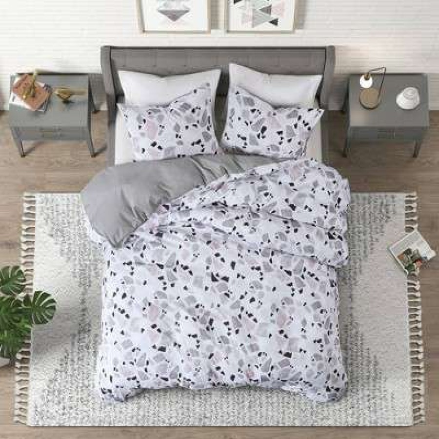 Bedding Collections * | Outlet Cosmoliving By Cosmopolitan Terrazzo Cotton 3Pc Bedding Collection