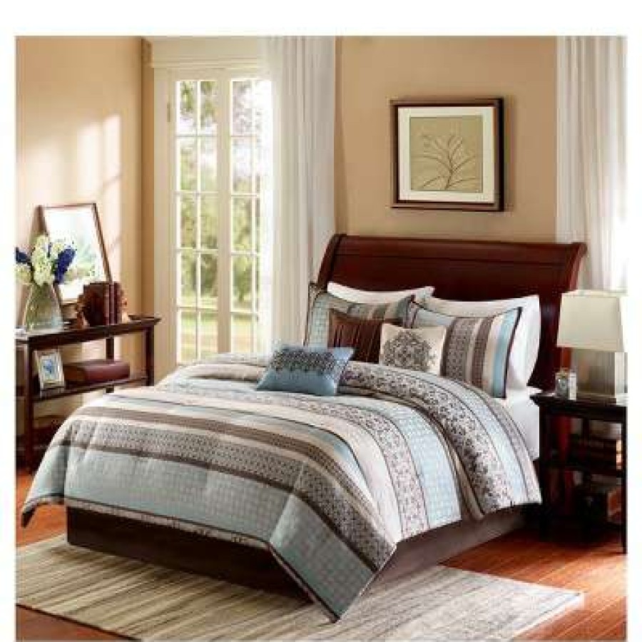 Bedding Collections * | Flash Sale Madison Park Cambridge Jacquard Bedding