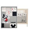 Quilt Bedding Sets * | Cheapest Lambs & Ivy Disney Baby Magical Mickey Mouse 3-Piece Crib Bedding Set Gray