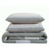 Comforter Bedding Sets * | Best Deal Dartford Microsuede Comforter Set London Fog Taupe