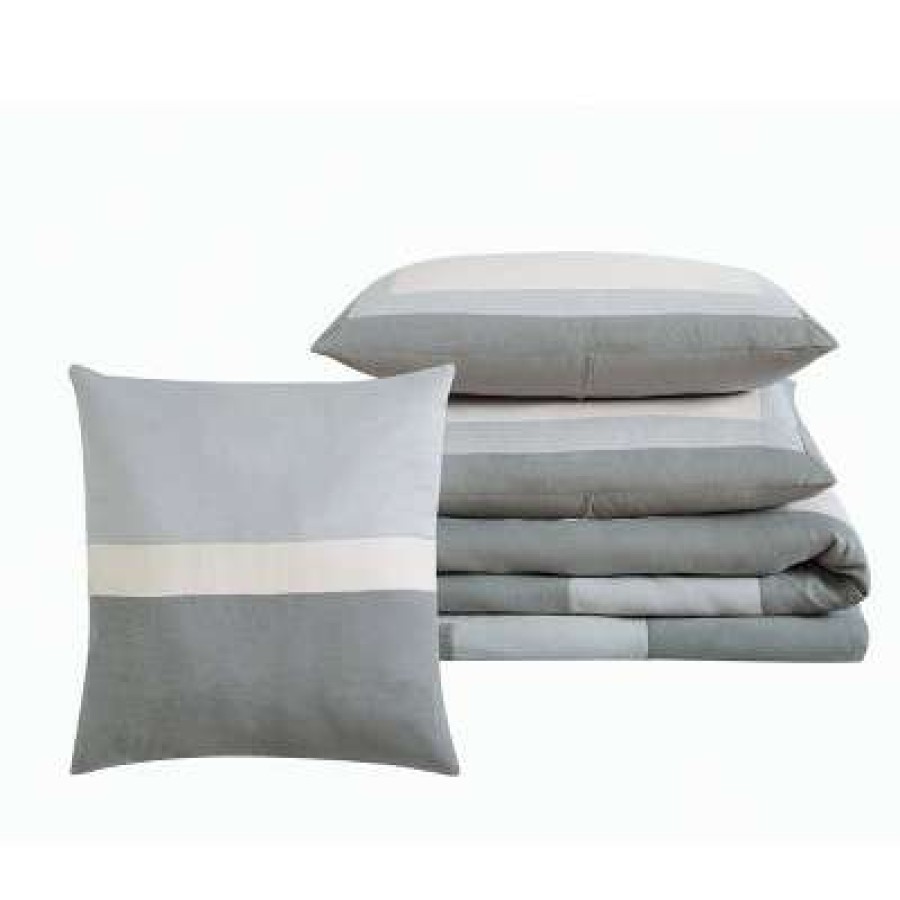 Comforter Bedding Sets * | Best Deal Dartford Microsuede Comforter Set London Fog Taupe