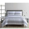 Comforter Bedding Sets * | Budget White Azteca Printed Comforter Set Vcny