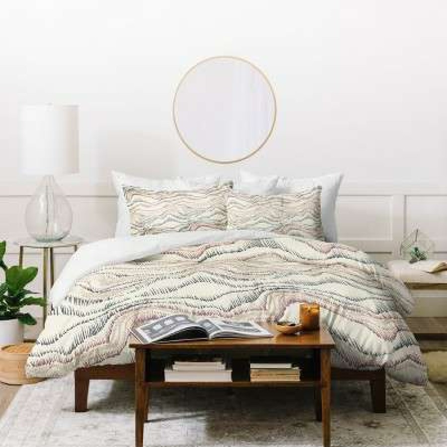 Duvet Cover Bedding Sets * | Top 10 Pattern State Sketch Duvet Set Deny Designs