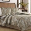 Comforter Bedding Sets * | Cheapest Raffia Palms Comforter Set Tommy Bahama Brown