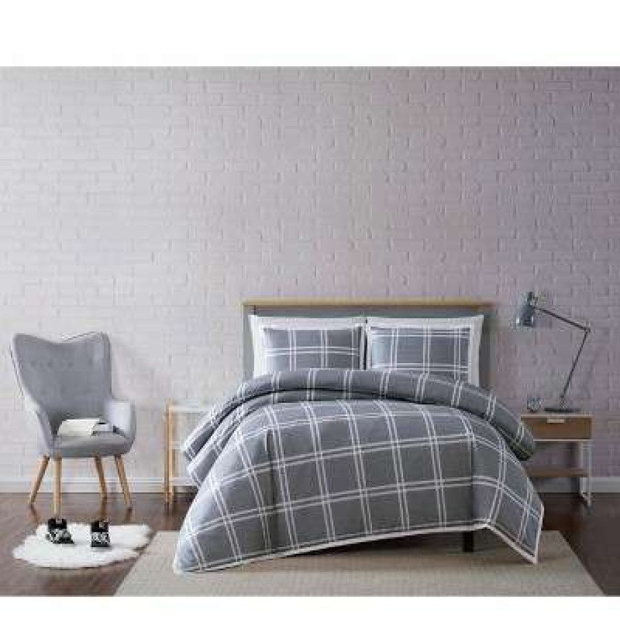 Bedding Collections * | Brand New Truly Soft Everyday Leon Plaid Bedding Collection