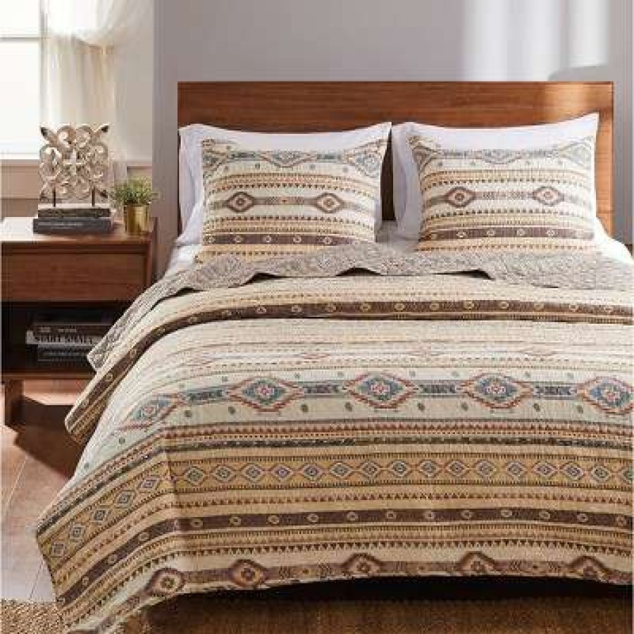 Quilt Bedding Sets * | Budget Phoenix Quilt & Sham Set Greenland Home Fashions