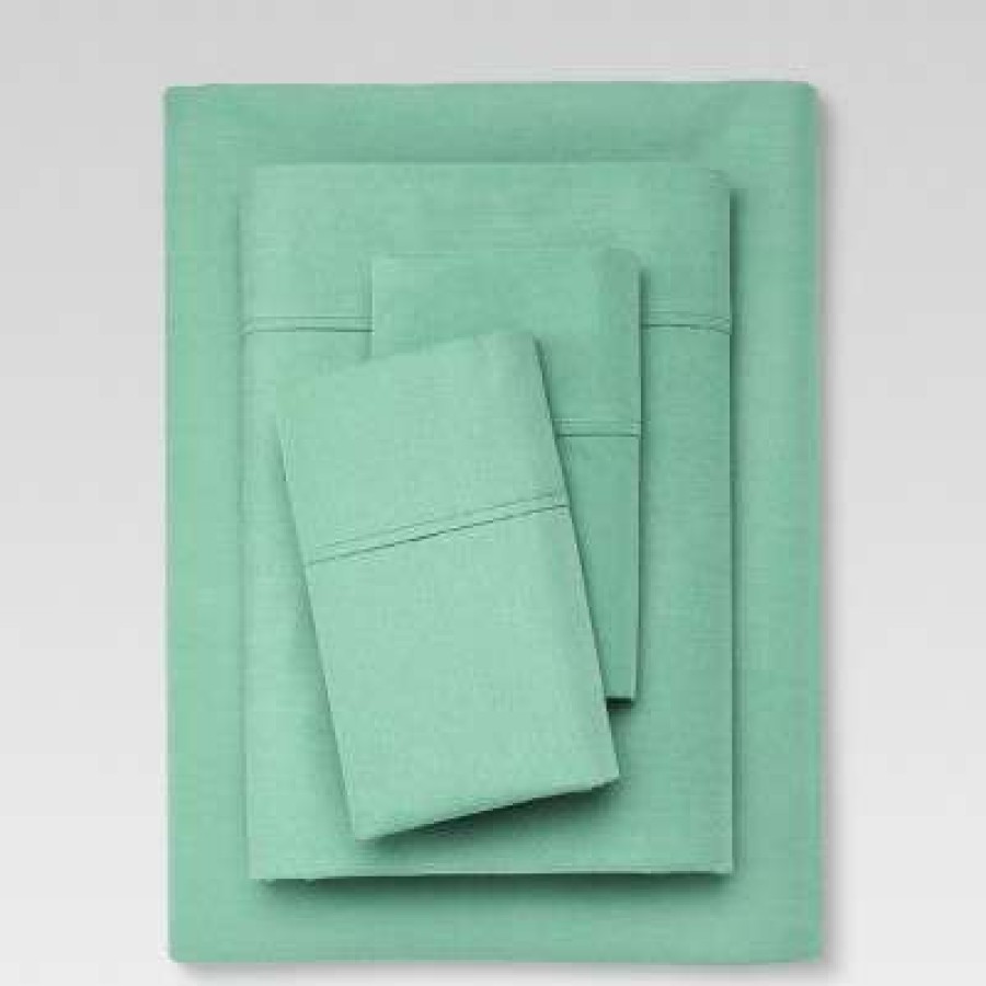 Bedding Collections * | Coupon Organic 300 Thread Count Sheet Set & Pillowcase Collection Threshold