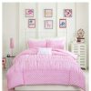 Comforter Bedding Sets * | Best Pirce Mi Zone Marie Polka Dot Comforter Set Pink