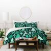 Duvet Cover Bedding Sets * | Cheapest Leah Flores Wild And Woodsy Duvet Cover Set Green Deny Designs