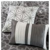 Comforter Bedding Sets * | Best Sale Madison Park Carmela Graphic Floral Print Comforter Set 7Pc Gray