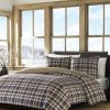 Comforter Bedding Sets * | Hot Sale Port Gamble Plaid Comforter And Sham Set Navy Eddie Bauer