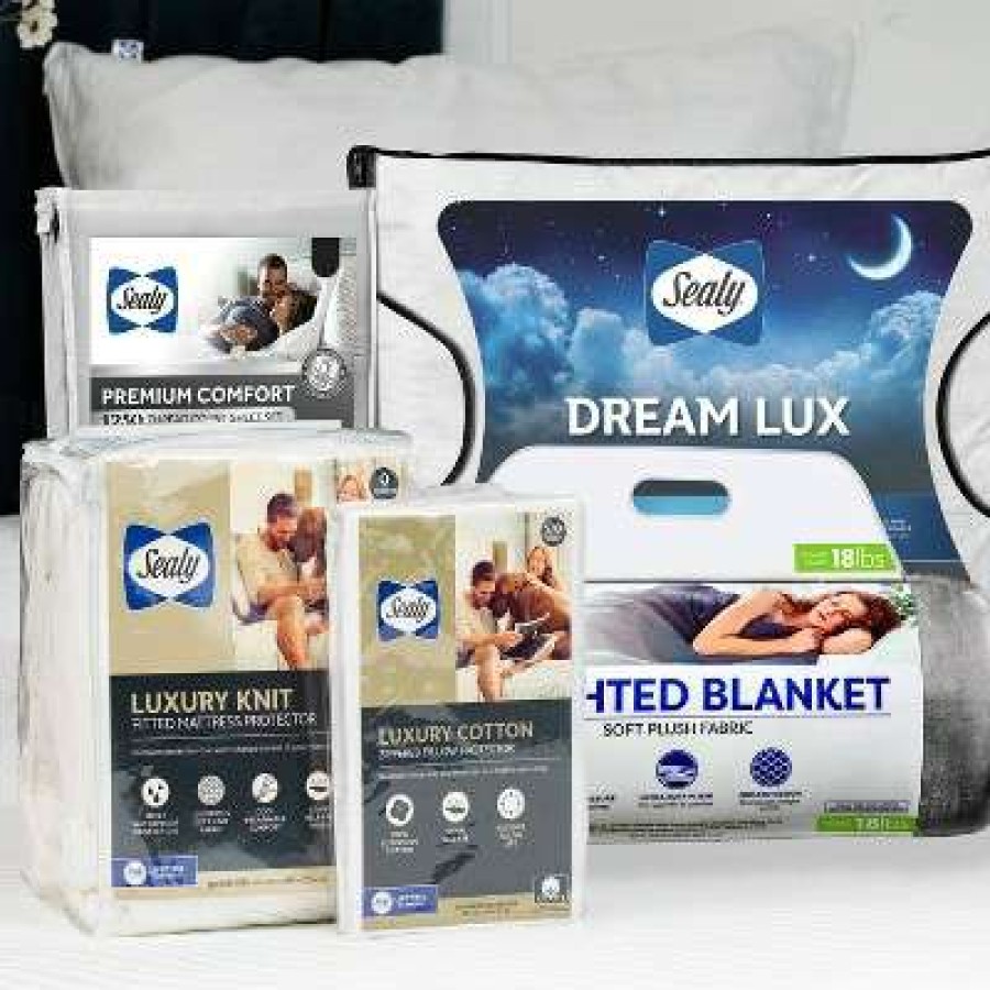 Bedding Collections * | Cheap Sealy Comfort & Luxury Bedding Collection