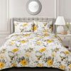 Quilt Bedding Sets * | Buy Lush Decor Penrose Floral Quilt Set Lush Decor