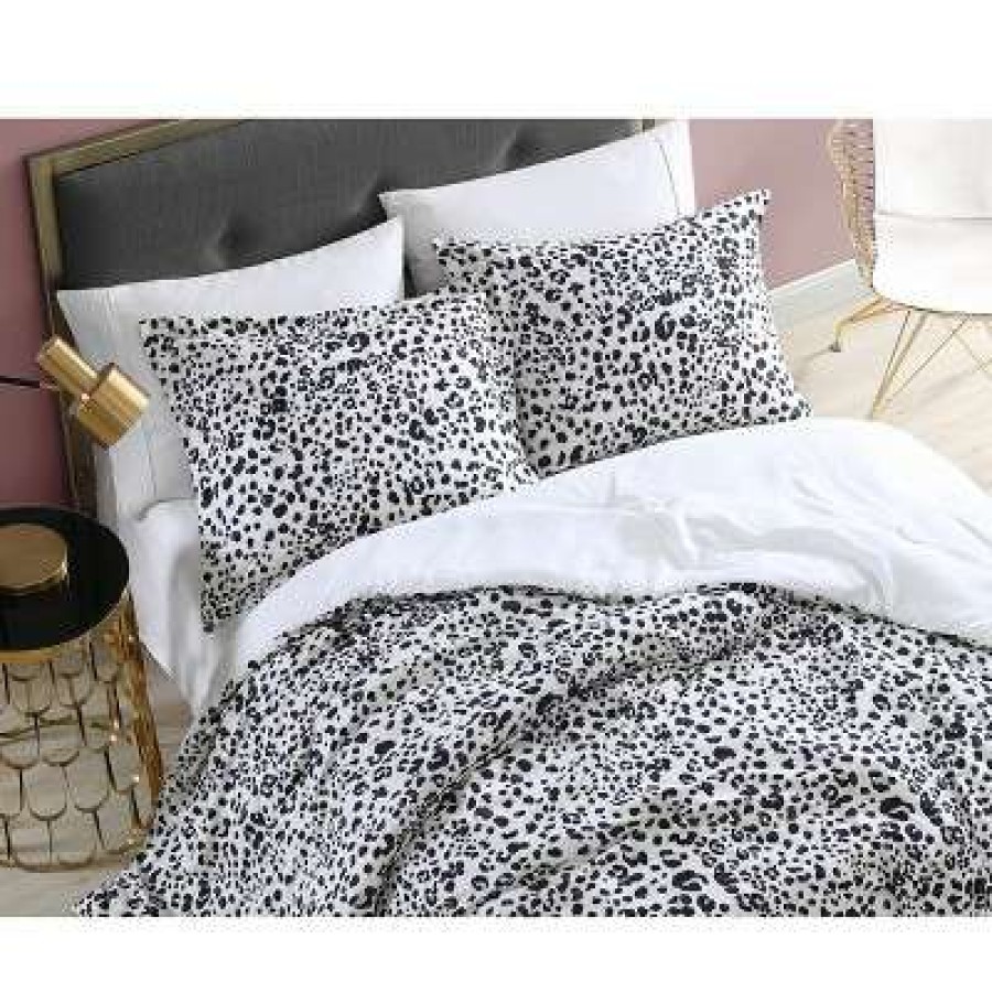 Comforter Bedding Sets * | Discount Water Leopard Comforter-Sham Set Betseyville Natural Beige