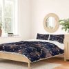 Duvet Cover Bedding Sets * | Promo Jacqueline Maldonado Zodiac Duvet Set Deny Designs Purple