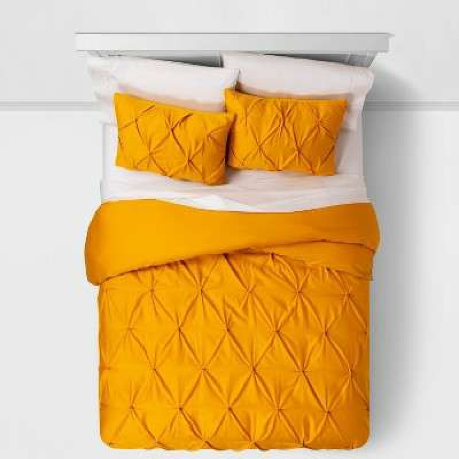 Bedding Collections * | Cheapest Pinch Pleat Bedding Collection Threshold